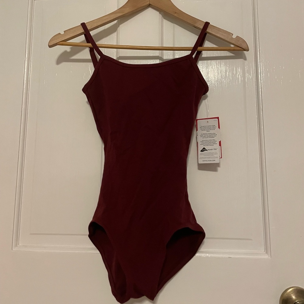 Capezio Red Leotard XS Adult